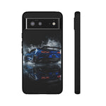 Camaro ZL1 Phone Case, Blue Track Smoke Studio Cover