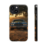 57 Bel Air Phone Case, Turquoise Classic Car Country Road Cover