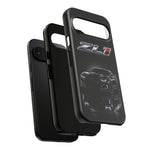 ZL1 Camaro phone case | tough phone case, black muscle car design
