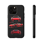 2026 Red C8 Z06 Phone Case for Chevy Fans, Tough Cover