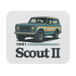 1981 International Scout II Mouse Pad Vintage SUV Desk Accessory