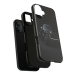 Black 1970 Chevelle SS Studio Front Tough Phone Case
