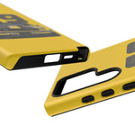1969 Camaro Z28 Yellow Front View Muscle Car Tough Phone Case