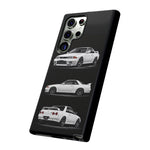 R32 Skyline Phone Case White, Three-View Vector Cover, Gift GTR Fans