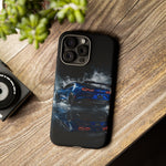 Camaro ZL1 Phone Case, Blue Track Smoke Studio Cover