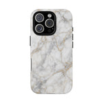 White Marble Pattern Phone Case | Tough Cover