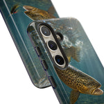 Brown Trout Streamer Phone Case Freshwater Fishing Gift for Anglers