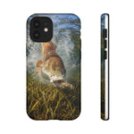 Redfish Strike Phone Case, Grass Flats Fishing Cover for Anglers