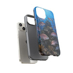 Snapper Reef Phone Case, Sunlit School Ocean Fishing Tough Cover
