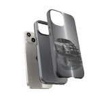 Silver Charger RT Phone Case, Classic Muscle Car Racing Stripe Cover