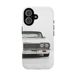 White Impala Phone Case, Classic 64 Lowrider Style Cover, Gift for Guys