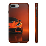 Orange C7 ZR1 Studio Front Tough Phone Case