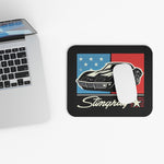 C3 Corvette Stingray Mouse Pad – Retro Stars & Stripes Design