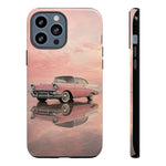 1957 Chevy Bel Air Blush Cream Tough Phone Case for Classic Car Fans
