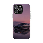 Sunset Skyline GT-R R32 phone case | car reflection, purple dusk