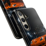 Orange C6 Neon Car Meet Tough Phone Case