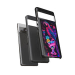 Neon Parrot Cocktails phone case | Tough Cases
