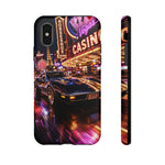 Vegas Strip Corvette Night Phone Case Neon Tough Case
