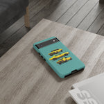 1969 Camaro SS Yellow Triple View Tough Phone Case Cover Gift