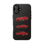 Z28 Red Triview Phone Case Classic Car Illustration