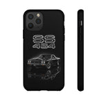 SS 454 Classic Muscle Car El Camino phone case | vintage Chevy reflection