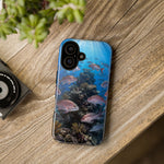 Snapper Reef Phone Case, Sunlit School Ocean Fishing Tough Cover