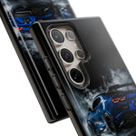 Camaro ZL1 Phone Case, Blue Track Smoke Studio Cover