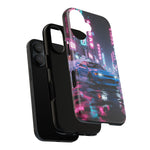 Skyline GT-R Tokyo Rain JDM Night Art Tough Phone Case