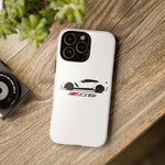 White C7 Z06 Phone Case for Chevy Vette Fans, Tough Cover