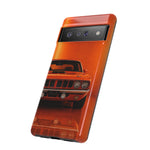 Orange Cuda Phone Case, 71 Classic Muscle Car Tough Cover