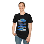 1959 Fairlane 500 Car Illustration T-Shirt | Vintage Classic Auto Design