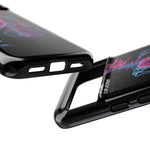 Neon Anatomical Skeleton Phone Case | Internal Displacement Art
