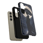 Geisha Parasol Moonlight Art Tough Phone Case