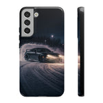 MK4 Supra Snow Drift Night Tough Phone Case