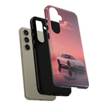 White FD RX-7 Blush Pink Sky Tough Case