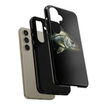 Snook Fishing Phone Case, Saltwater Portrait Black Cover, Gift