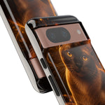 Burmese Golden Sable Portrait Art Tough Phone Case