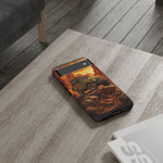 Land Cruiser FJ40 Classic 4x4 Red Rock Canyon Art Tough Phone Case