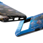 Snapper Reef Phone Case, Sunlit School Ocean Fishing Tough Cover