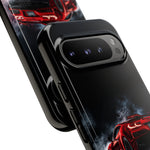 Z06 C8 Phone Case, Red Smoke Studio Reflection Cover