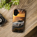 Supra MK4 Super White Targa Coastal Art Tough Phone Case