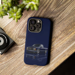 Navy Blue Chevy OBS Truck Phone Case, Classic Cover