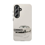 Impala White Studio Phone Case Studio Color Match Car Art