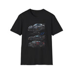 2019 C7 ZR1 Corvette Illustration T-Shirt | Sports Car Racing Graphic