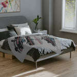 1959 El Camino Classic Car Velveteen Blanket | Vintage Chevy Auto