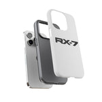 RX-7 Logo Phone Case for JDM Fans, Tough Protective Cover