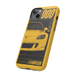 S2000 Spa Yellow Retro 90s JDM Car Tough Phone Case