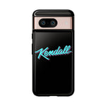 Miami Kendall Pride Retro Script Name Phone Case