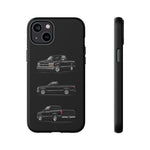 Black Silverado Classic Pickup Tough Phone Case for Chevy Truck Fans