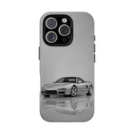 Silver NSX Phone Case, JDM Supercar Tough Cover